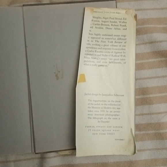 On Photography book by Susan Sontag - Picture 4 of 4